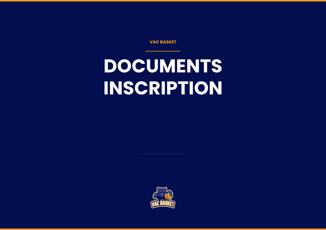 DOCUMENTS INSCRIPTION